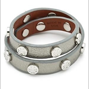 Tory Burch Double Wrap Logo Bracelet